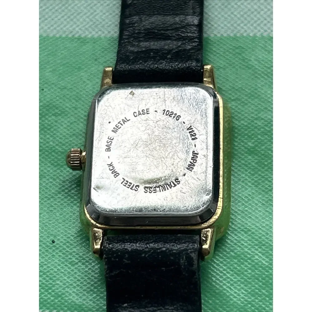 WIBC Gold Tone Black Dial Women’s Quartz Watch